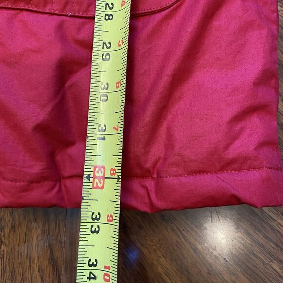 Vintage Zeelander USA Duck Down Jacket Coat Parka Mens Red Medium Hood - Picture 3 of 7